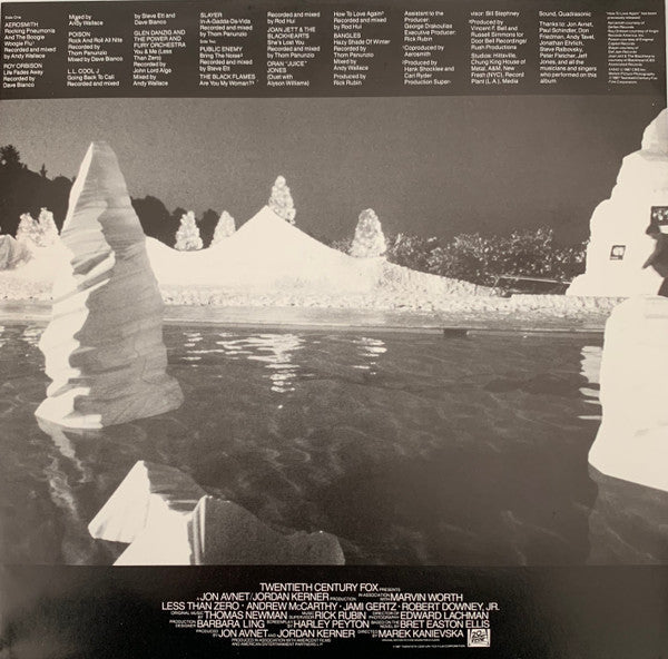 Various – Less Than Zero - Original Motion Picture Soundtrack LP vinyl record, image 5 of 7