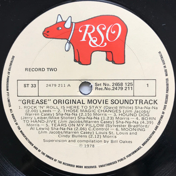 Various – Grease (The Original Soundtrack From The Motion Picture) (2xLP) LP vinyl record, image 7 of 10