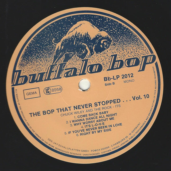Various – Buffalo Bop: The Bop That Never Stopped Volume 10 LP vinyl record, image 4 of 4