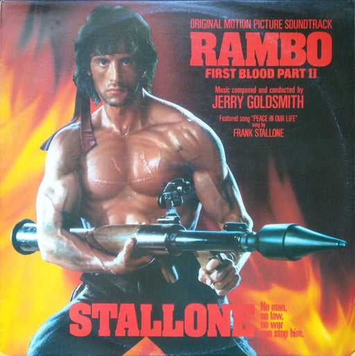 Jerry Goldsmith – Rambo: First Blood Part II (Original Motion Picture Soundtrack) LP vinyl record, image 1 of 4