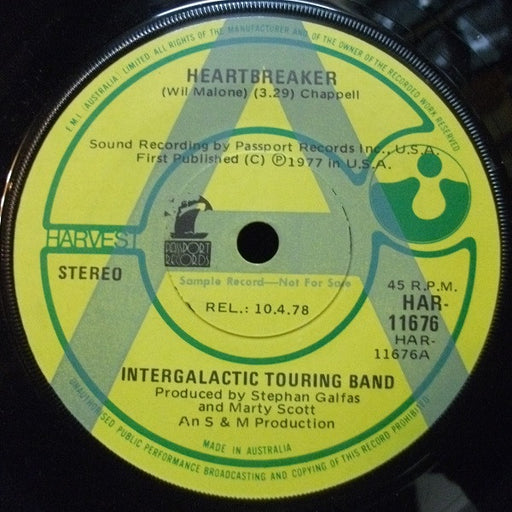 Intergalactic Touring Band – Heartbreaker 7" vinyl record, image 1 of 2