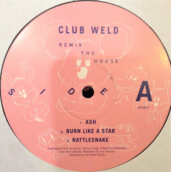 Club Weld – Remix The House 12" vinyl record, image 6 of 7