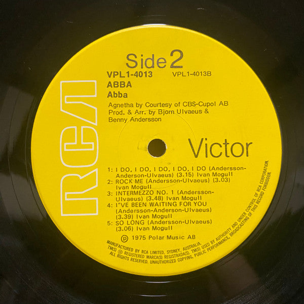 ABBA – ABBA LP vinyl record, image 3 of 4