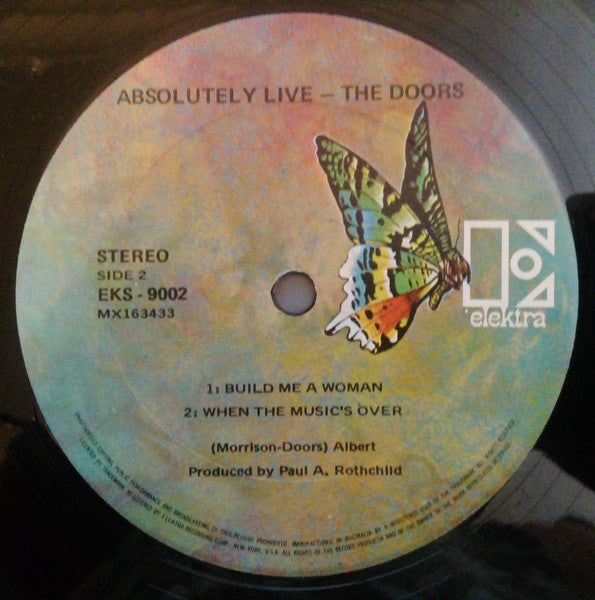The Doors – Absolutely Live (2xLP) LP vinyl record, image 5 of 7