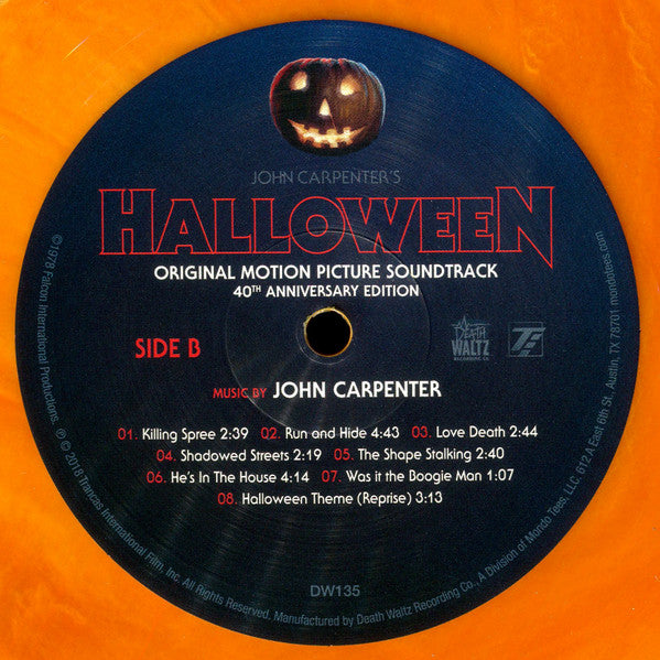 John Carpenter – Halloween (Original Motion Picture Soundtrack) LP vinyl record, image 6 of 9