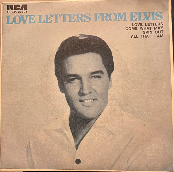 Elvis Presley – Love Letters From Elvis 7" vinyl record, image 1 of 4