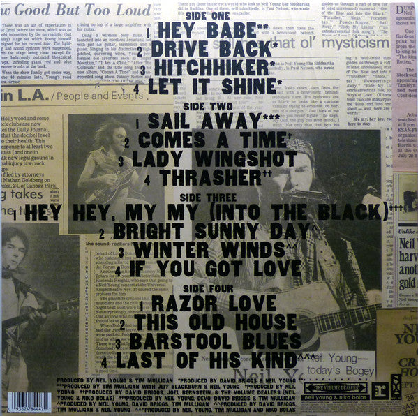 Neil Young – Neil Young Archives Vol. III Takes (2xLP) LP vinyl record, image 5 of 10