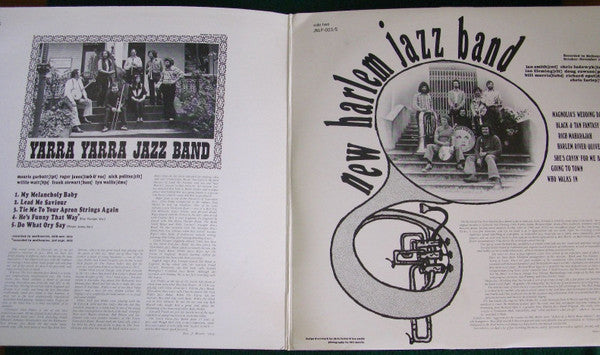 The Yarra Yarra New Orleans Jazz Band, New Harlem Jazz Band – Australian Jazz Of The 70's – Vol. 1 LP vinyl record, image 3 of 4