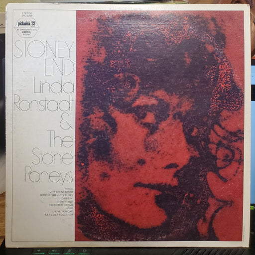Linda Ronstadt, The Stone Poneys – Stoney End LP vinyl record, image 1 of 4