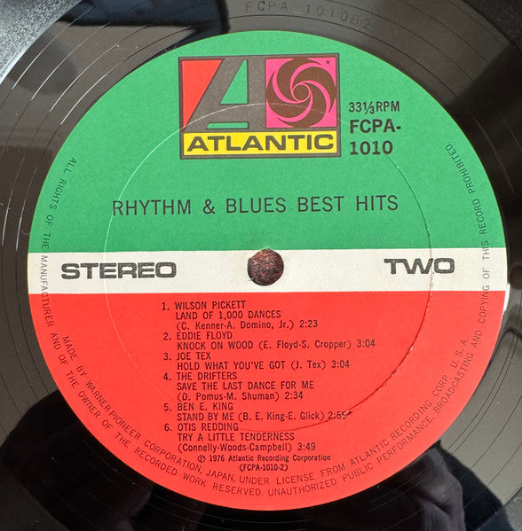 Various – Rhythm & Blues Best Hits LP vinyl record, image 4 of 4