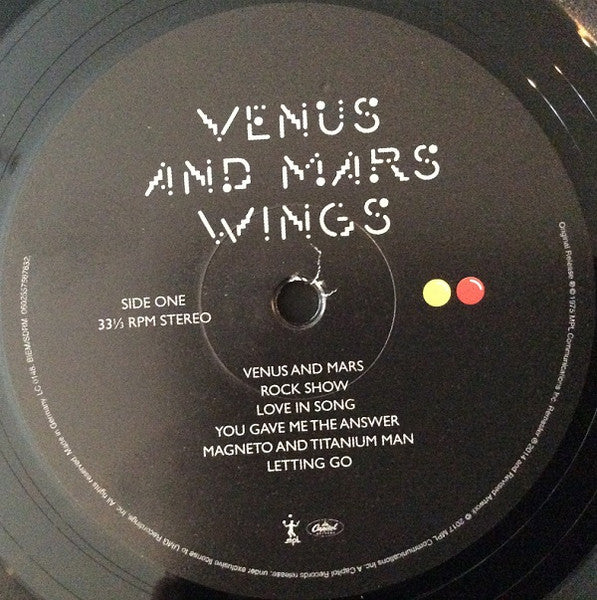 Wings – Venus And Mars LP vinyl record, image 5 of 10