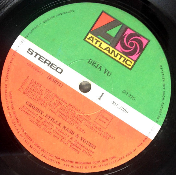 Crosby, Stills, Nash & Young – Déjà Vu LP vinyl record, image 5 of 6