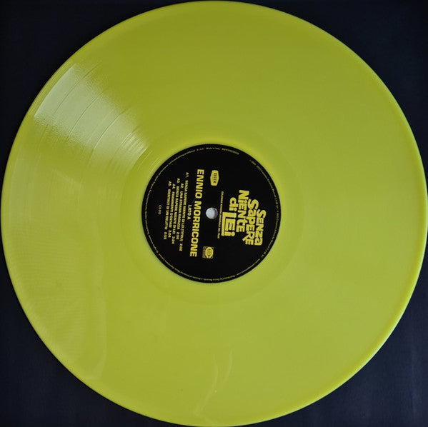 Ennio Morricone – Senza Sapere Niente Di Lei (Original Motion Picture Soundtrack) LP vinyl record, image 5 of 5