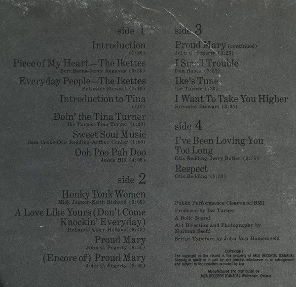Ike & Tina Turner – What You Hear Is What You Get (Live At Carnegie Hall) (2xLP) LP vinyl record, image 10 of 10