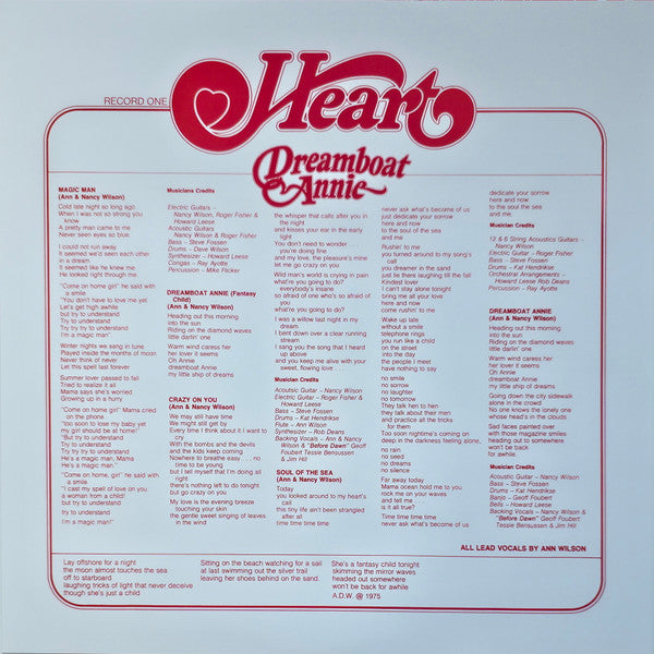 Heart – Dreamboat Annie (2xLP) LP vinyl record, image 4 of 10