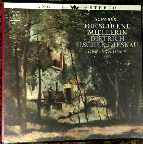 Franz Schubert, Gerald Moore, Dietrich Fischer-Dieskau – Die Schoene Muellerin LP vinyl record, image 1 of 3