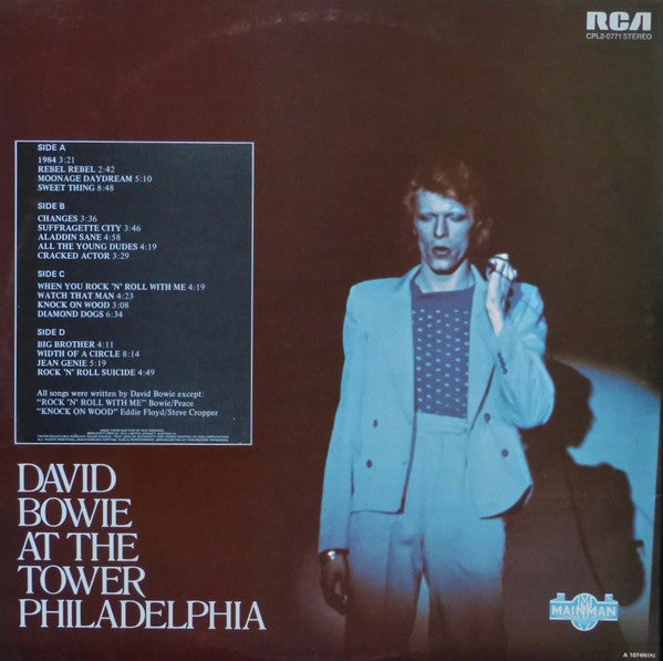 David Bowie – David Live (2xLP) LP vinyl record, image 3 of 7