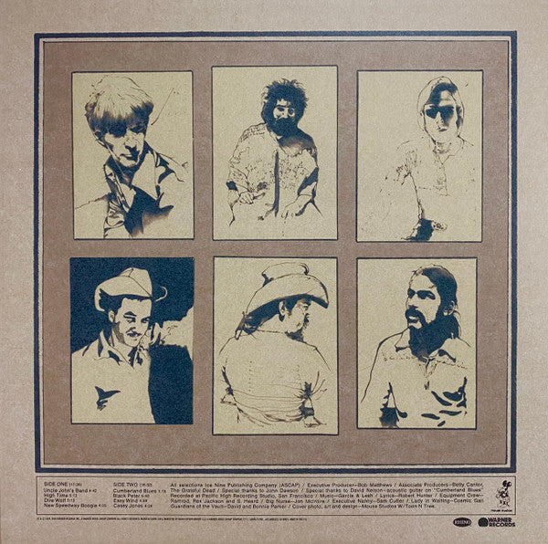 The Grateful Dead – Workingman's Dead LP vinyl record, image 2 of 7