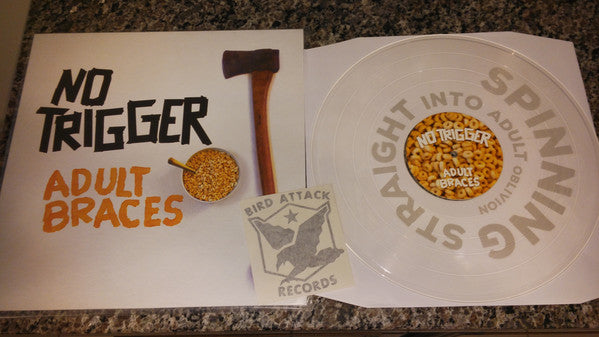No Trigger – Adult Braces 12" vinyl record, image 2 of 5