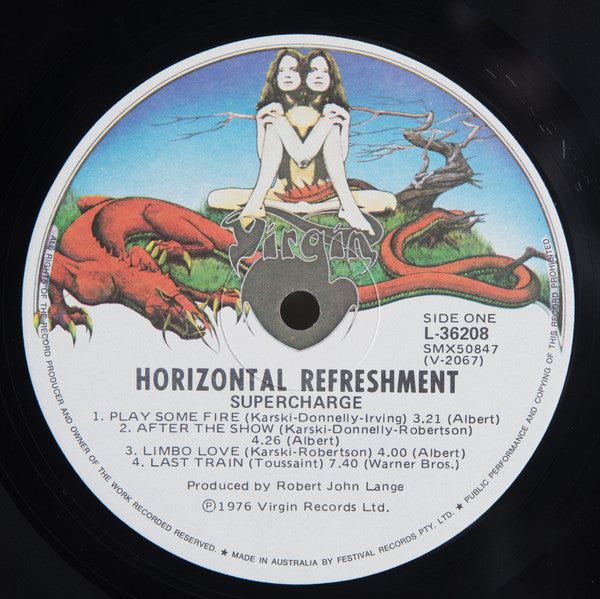 Supercharge – Horizontal Refreshment LP vinyl record, image 3 of 6
