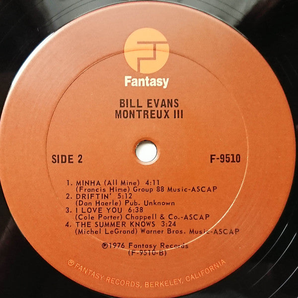Bill Evans, Eddie Gomez – Montreux III LP vinyl record, image 4 of 4