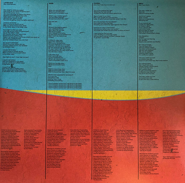 Big Red Machine – How Long Do You Think It's Gonna Last? (2xLP) LP vinyl record, image 10 of 10