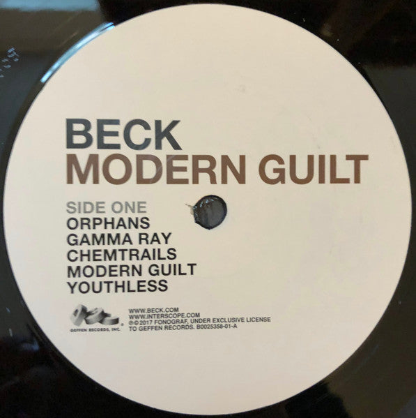 Beck – Modern Guilt LP vinyl record, image 3 of 7