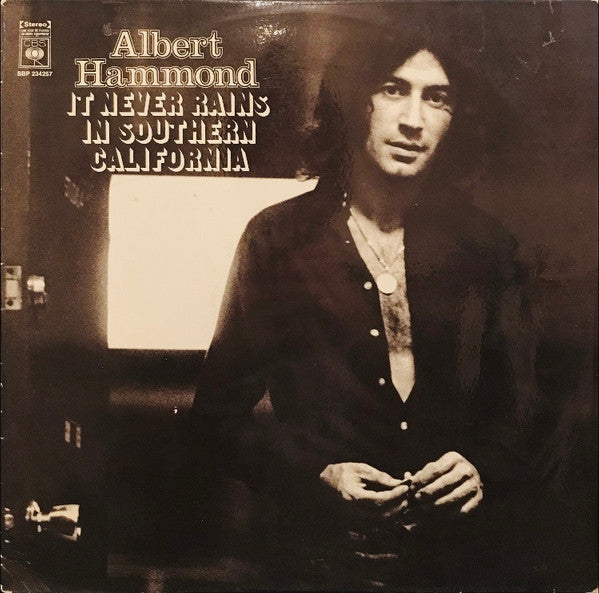 Albert Hammond – It Never Rains In Southern California LP vinyl record, image 1 of 4