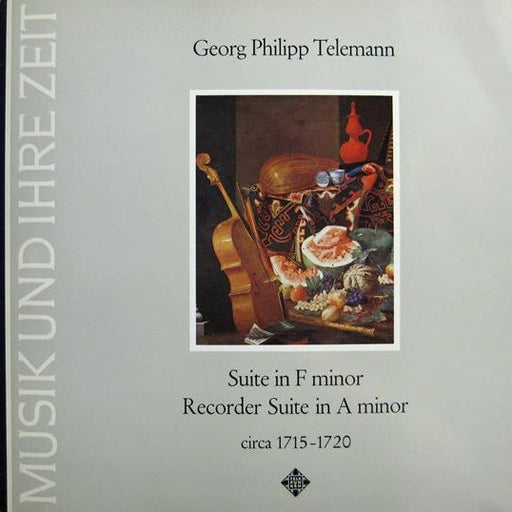 Georg Philipp Telemann – Suite in F Minor • Recorder Suite In A Minor • Circa 1715-1720 LP vinyl record, image 1 of 5
