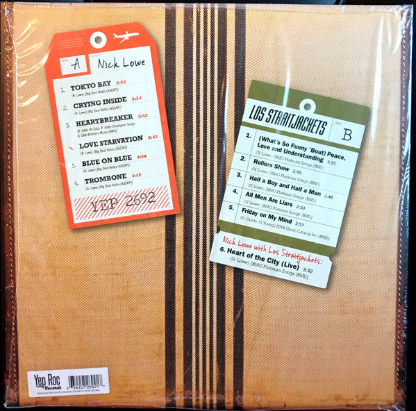 Nick Lowe, Los Straitjackets – Walkabout LP vinyl record, image 3 of 9