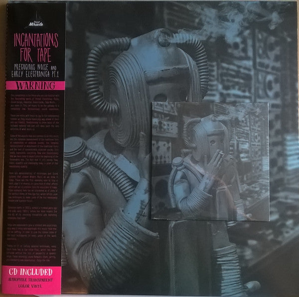 Various – Incantations For Tape - Precocious Noise and Early Electronica Pt.1 LP vinyl record, image 4 of 4