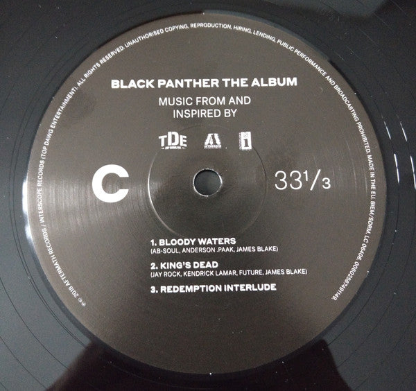 Various – Black Panther The Album (Music From And Inspired By) (2xLP) LP vinyl record, image 5 of 10