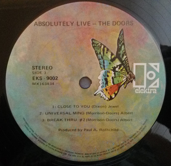 The Doors – Absolutely Live (2xLP) LP vinyl record, image 6 of 7