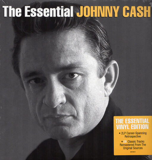Johnny Cash – The Essential Johnny Cash (2xLP) LP vinyl record, image 1 of 9