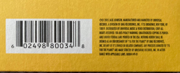 Jack Johnson – In Between Dreams LP vinyl record, image 3 of 10