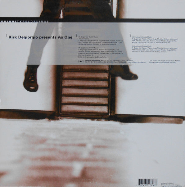 Kirk Degiorgio, As One – Problems / Another Revolution / If It Ain't Broke 12" vinyl record, image 2 of 4