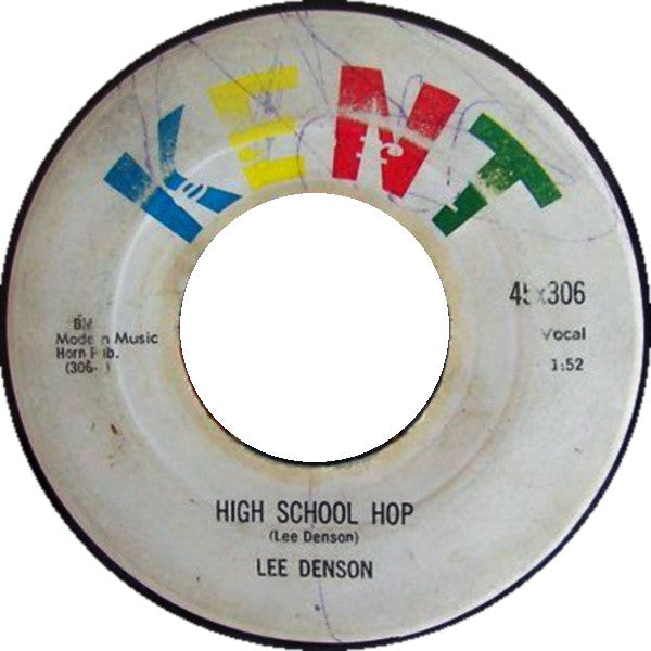 Lee Denson – High School Hop / Devil Doll 7" vinyl record, image 1 of 2