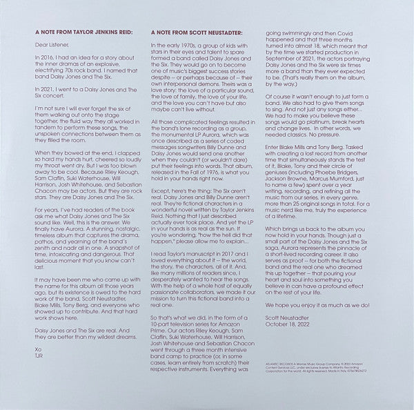 Daisy Jones & The Six – Aurora LP vinyl record, image 6 of 10
