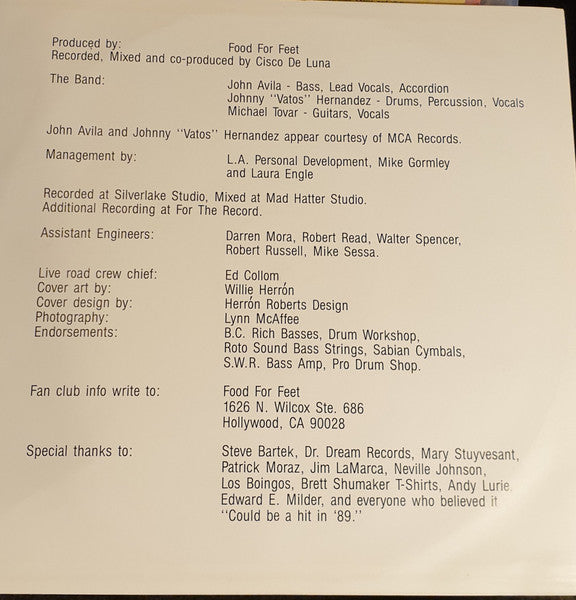 Food For Feet – Food For Feet LP vinyl record, image 4 of 6