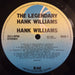 Hank Williams – The Legendary Hank Williams LP vinyl record, image 3 of 4