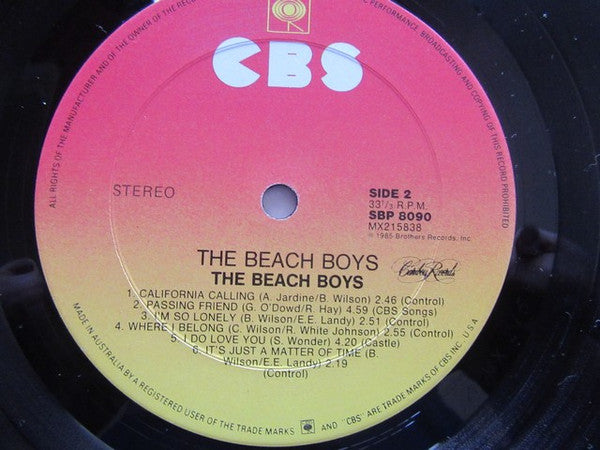 The Beach Boys – The Beach Boys LP vinyl record, image 6 of 6