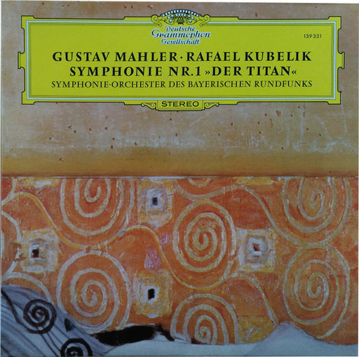 Gustav Mahler, Rafael Kubelik, Symphonie-Orchester Des Bayerischen Rundfunks – Symphonie Nr.1 »Der Titan« LP vinyl record, image 1 of 4