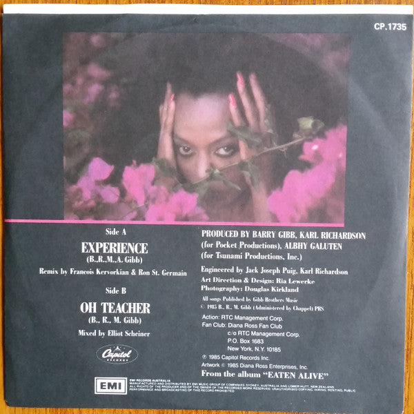 Diana Ross – Experience 7" vinyl record, image 2 of 4