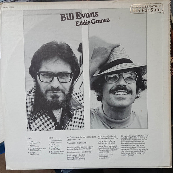 Bill Evans, Eddie Gomez – Montreux III LP vinyl record, image 2 of 4