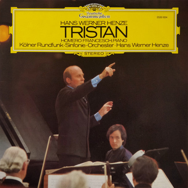 Hans Werner Henze, Homero Francesch, Kölner Rundfunk-Sinfonie-Orchester – Tristan LP vinyl record, image 1 of 6