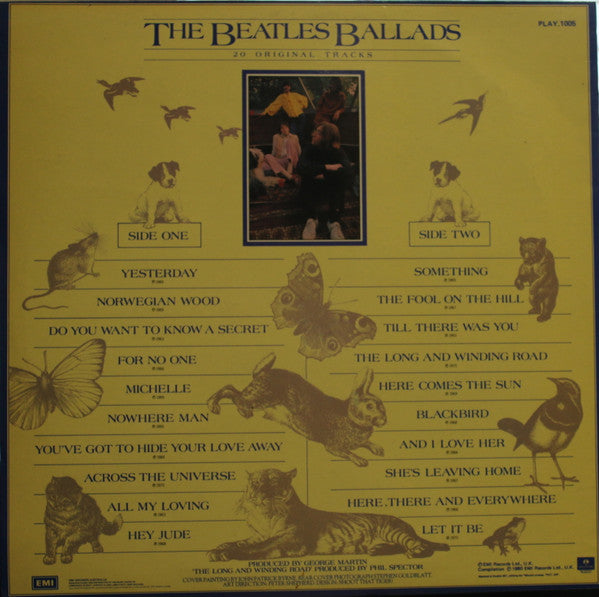 The Beatles – The Beatles Ballads LP vinyl record, image 2 of 4