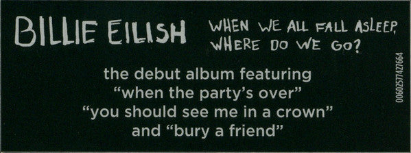 Billie Eilish – When We All Fall Asleep, Where Do We Go? LP vinyl record, image 6 of 10