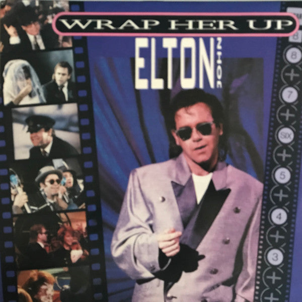 Elton John – Wrap Her Up 12" vinyl record, image 1 of 4
