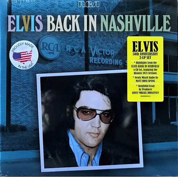 Elvis Presley – Elvis Back In Nashville (LP, Vinyl Record Album)