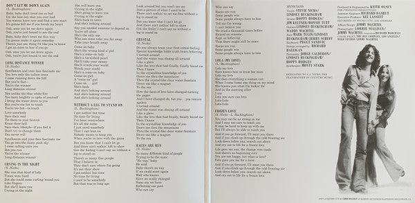 Buckingham Nicks – Buckingham Nicks LP vinyl record, image 2 of 8